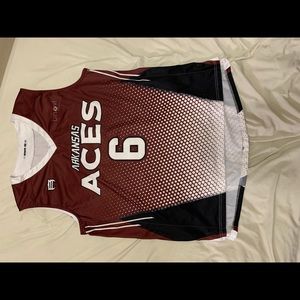 Number 6 Arkansas jersey